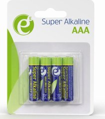 GEMBIRD alkalické batérie AAA 4ks