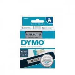 Páska DYMO D1 12 mm x 3 m, čierna na striebornej 2084401
