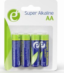 GEMBIRD alkalické baterie AA 4ks