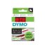 DYMO páska D1 19mm x 7m, čierna na červenej S0720870