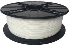 GEMBIRD Struna pro 3D tisk,PETG,1,75mm,1Kg,bílá