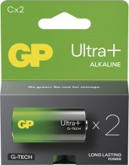 GP Alkalická batéria ULTRA PLUS C (LR14) - 2ks