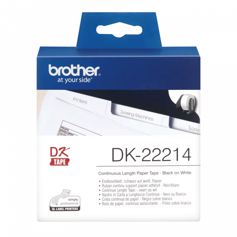 BROTHER DK-22214 (papierová rolka 12mm)