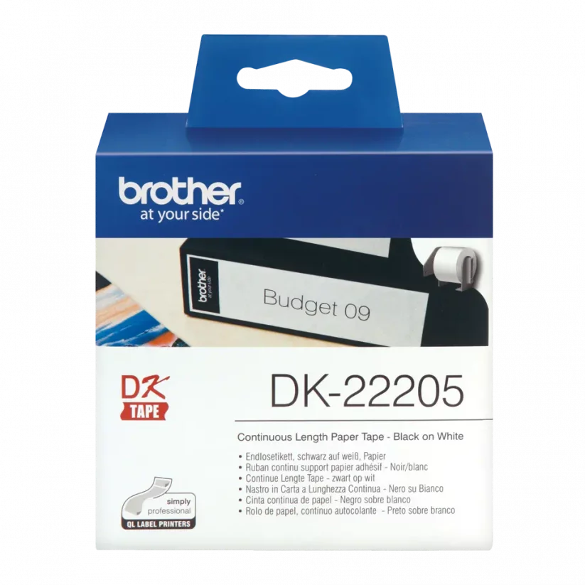 BROTHER DK-22205 (papierová rolka 62mm)