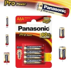 Alkalická baterie AAA Panasonic Pro Power LR03 4ks
