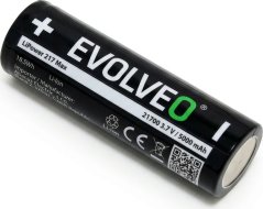EVOLVEO LiPower 217 Max 5000 – Li-ion baterie 21700 (3.7 V / 5000 mAh) 3 ks