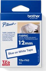 TZ-FA3, bílá / modrá, 12mm