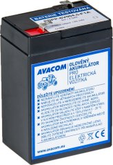 AVACOM náhradní baterie (olověný akumulátor) 6V 4,5Ah do vozítka Peg Pérego F1