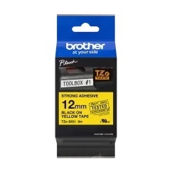 BROTHER TZE-S631 čierna na žltej permenentná 12 mm