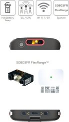Honeywell CT70: WIFI7/6E, 8GB/128GB, FlexRange Engine-Green Laser, Extended Battery, GMS
