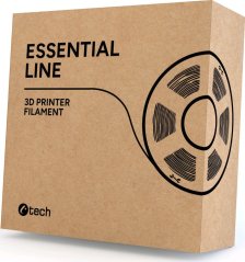 Filament C-TECH ESSENTIAL LINE, PLA, šedá, 1,75mm, 1kg