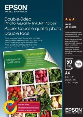 Double-Sided Photo Quality Inkjet Paper,A4,50 sheets
