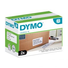 DYMO veľké vysokokapacitné prepravné štítky (biele), 102 x 59mm S0947420