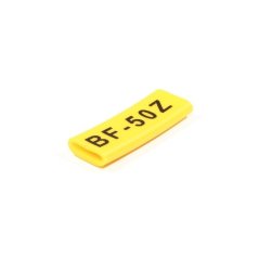 Popisovací bužírka oválná BF-50Z žlutá, průměr 5,0 mm, délka 100 m