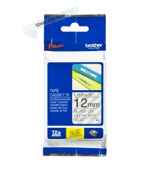 BROTHER TZE-131 čierna na priehľadnej 12 mm