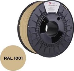 Tisková struna (filament) C-TECH PREMIUM LINE, PETG, béžová, RAL1001, 1,75mm, 1kg