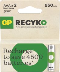 GP Nabíjací bat.ReCyko 950 AAA (HR03)-2ks