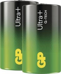 GP Alkalická batéria ULTRA PLUS D (LR20) - 2ks