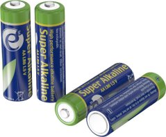 GEMBIRD alkalické baterie AA 4ks