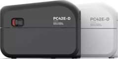 PC41E-D, Direct thermal, 300dpi, black