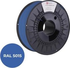 Tlačová struna (filament) C-TECH PREMIUM LINE, PLA, nebeská modrá, RAL5015, 1,75mm, 1kg