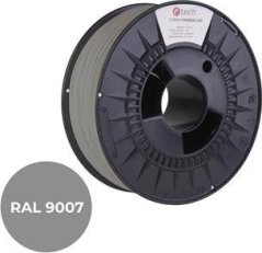 Tisková struna (filament) C-TECH PREMIUM LINE, PETG, šedý hliník, RAL9007, 1,75mm, 1kg