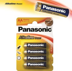Alkalická batéria AA Panasonic Alkaline Power 4ks