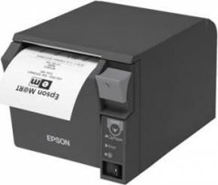 Epson TM-T70II Pokladní termotiskárna, tmavá, USB+RS-232, zdroj