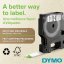 DYMO páska D1 9mm x 7m, čierna na zelenej S0720740