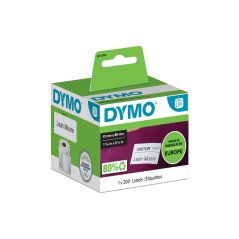 DYMO štítky na menovky, biely papier, 89x41mm S0722560
