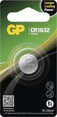 GP lítiová gombíková batéria CR1632 1BL