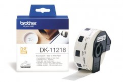 BROTHER DK-11218 (papierové / guľaté, priemer 24 mm -1000ks)