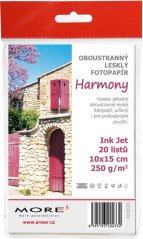 Armor fotopapier Harmony 240g, glossy 10x15, 20 ks